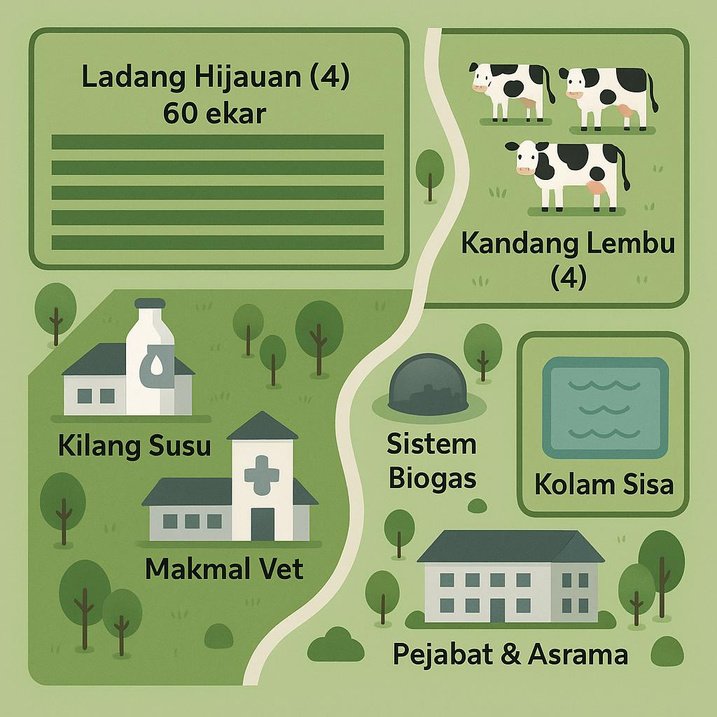 Pelan ladang tenusu bersepadu